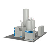 Générateur d'oxygène VPSA:  haute efficacité énergétique pour les consommations les plus élevées