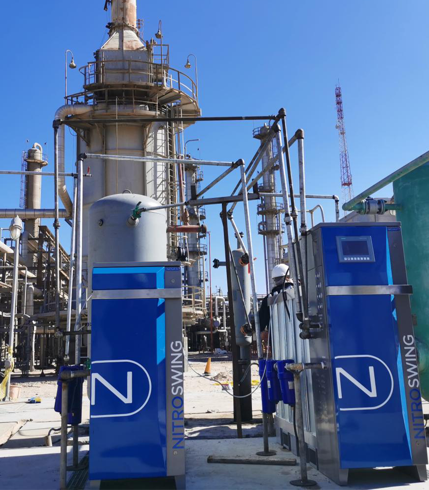 Production d'azote NOVAIR pour le secteur gazier